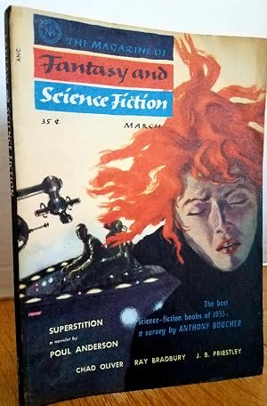 Seller image for THE MAGAZINE OF FANTASY AND SCIENCE FICTION MARCH 1956 for sale by MARIE BOTTINI, BOOKSELLER