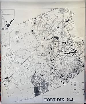 Collection of military maps and plans from Fort Dix, NJ