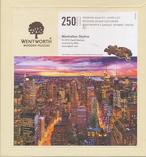 Wentworth 250 Pieces Wooden Puzzle: Manhattan Skyline