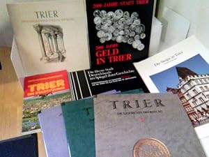 Konvolut: 8 Bände diverse Ausgaben über Trier.