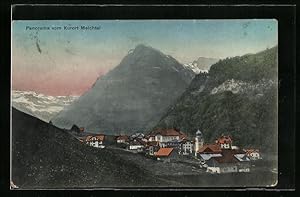 Seller image for Ansichtskarte Melchtal, Panorama mit Kirche for sale by Bartko-Reher