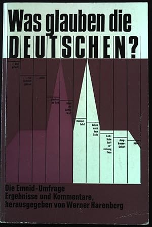 Seller image for Was glauben die Deutschen? Die Emnid-Umfrage, Ergebnisse, Kommentare. for sale by books4less (Versandantiquariat Petra Gros GmbH & Co. KG)