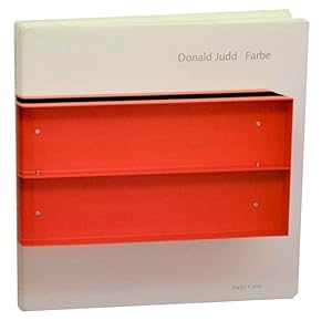 Bild des Verkufers fr Donald Judd: Farbe zum Verkauf von Jeff Hirsch Books, ABAA