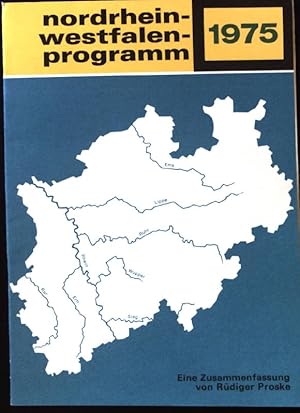 Bild des Verk�ufers f�r Nordrhein-Westfalen-Programm 1975; zum Verkauf von books4less (Versandantiquariat Petra Gros GmbH & Co. KG)