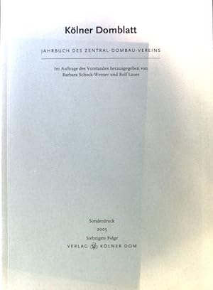 Seller image for Klner Domblatt. Jahrbuch des Zentral-Dombau-Vereins. 70. Folge; for sale by books4less (Versandantiquariat Petra Gros GmbH & Co. KG)