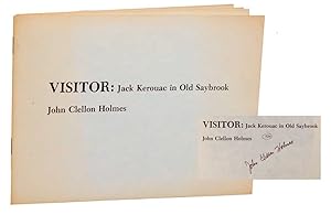 Bild des Verkufers fr Visitor: Jack Kerouac in Old Saybrook (Signed Limited Edition) zum Verkauf von Jeff Hirsch Books, ABAA