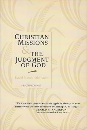 Bild des Verkufers fr Christian Missions and the Judgement of God. zum Verkauf von Asia Bookroom ANZAAB/ILAB