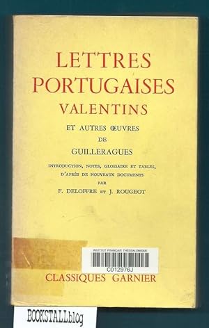 Seller image for Lettres Portugaises : Valentins et autres oeuvres for sale by BOOKSTALLblog