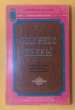 Immagine del venditore per The Colonel's Dream: A Novel Which Relates Many of the Problems of the South in the 1890s venduto da Exchange Value Books