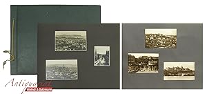 Privat zusammengestelltes Fotoalbum mit insgesamt 125 original Fotografien mit Ansichten aus Wien...