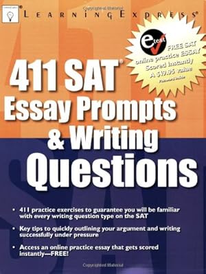 Bild des Verkufers fr 411 Sat Writing Questions And Essay Prompts zum Verkauf von WeBuyBooks