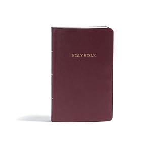 Image du vendeur pour Holy Bible : King James Version, Gift and Award Bible, Burgundy Imitation Leather mis en vente par GreatBookPrices