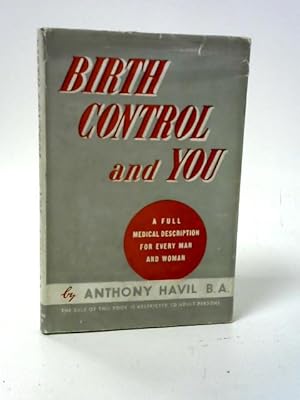 Imagen del vendedor de Birth Control and You a la venta por World of Rare Books