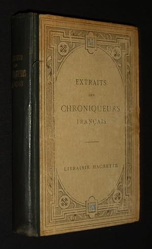 Seller image for Extraits des chroniqueurs franais Villehardouin, Joinville, Froissart, Comines for sale by Abraxas-libris