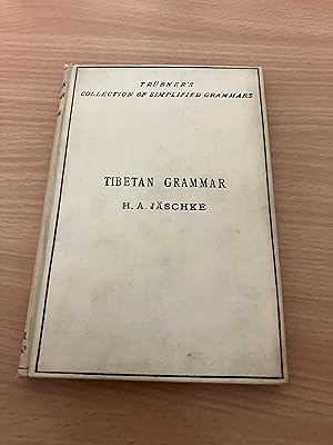 Tibetan Grammar