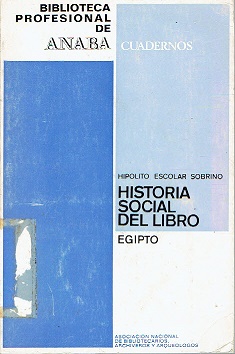 HISTORIA SOCIAL DEL LIBRO. EGIPTO