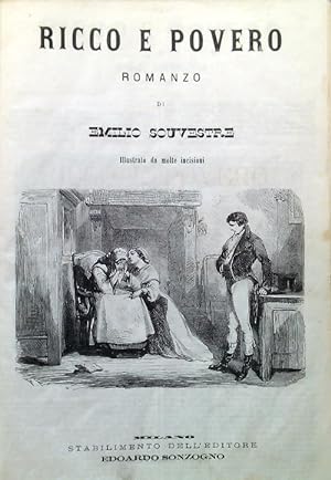 Seller image for Ricco e povero - Storia di una gamba for sale by Librodifaccia