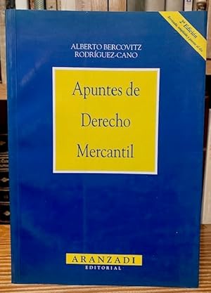 Imagen del vendedor de APUNTES DE DERECHO MERCANTIL. Derecho Mercantil, Derecho de la Competencia y Propiedad Industrial a la venta por Fbula Libros (Librera Jimnez-Bravo)