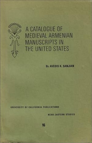 Bild des Verkufers fr Catalogue of Medieval Armenian Manuscripts in the United States ENG / ARM zum Verkauf von BOOKSELLER  -  ERIK TONEN  BOOKS