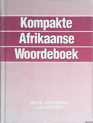 Seller image for Kompakte Afrikaanse Woordeboek for sale by Klondyke