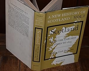 Bild des Verkufers fr A NEW HISTORY OF SCOTLAND VOL 1 - FROM THE EARLIEST TIMES TO 1603 zum Verkauf von CHESIL BEACH BOOKS