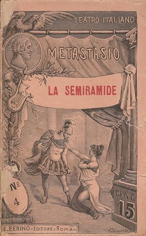 Bild des Verkufers fr La semiramide Dramma in tre atti zum Verkauf von Biblioteca di Babele