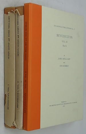 Bild des Verkufers fr Beycesultan: Volume I: The Chalcolithic and Early Bronze Age Levels & Volume II: Middle Bronze Age Architecture and Pottery & Volume III, Part II: Late Bronze Age and Phrygian Pottery and Middle and Late Bronze Age Small Objects (BIAA Occasional Monograph Series 6, 8, 12) [Three Volumes of Four] zum Verkauf von Powell's Bookstores Chicago, ABAA