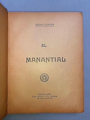 Imagen del vendedor de El Manantial a la venta por Apartirdecero