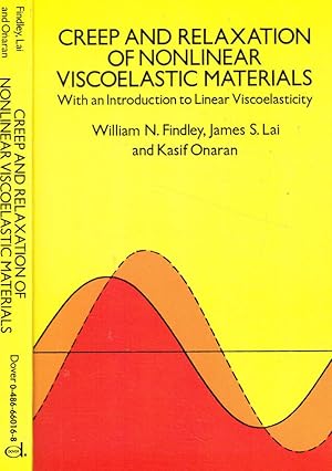 Image du vendeur pour Creep and relaxation of nonlinear viscoelastic materials mis en vente par Biblioteca di Babele