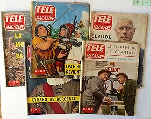 Seller image for [Lot de 5 n de 'Tl Magazine' de 1962] for sale by Le Rayon populaire