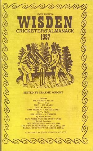 Image du vendeur pour WISDEN CRICKETERS' ALMANACK 1987 mis en vente par Sportspages