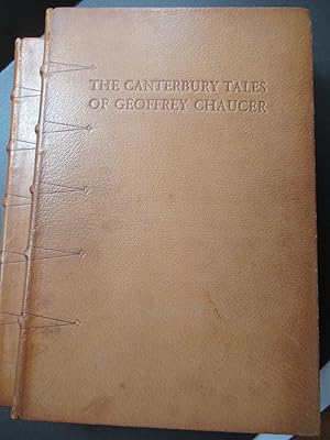THE CANTERBURY TALES OF GEOFFREY CHAUCER, Together With A Version In Modern English Verse by Will...