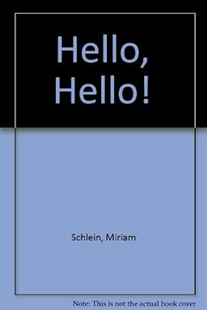 Seller image for Hello, Hello! for sale by WeBuyBooks