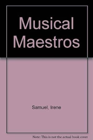 Imagen del vendedor de Musical Maestros a la venta por WeBuyBooks