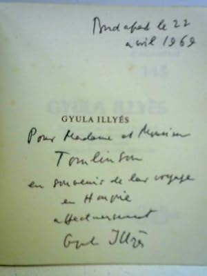 Seller image for Gyula Illyes for sale by World of Rare Books