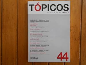 Image du vendeur pour Tpicos. Revista semestral de filosofa de la Universidad Panamericana, N 44, Julio 2013 mis en vente par Librera Camino Bulnes