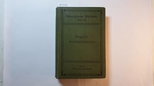 Grundlinien der Philosophie des Rechts (Philosophische Bibliothek Band 124)