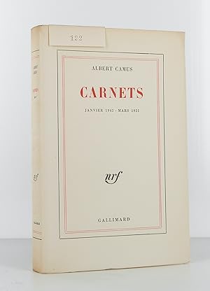 Seller image for Carnets. Janvier 1942 - Mars 1951. for sale by Librairie KOEGUI