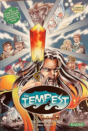 Seller image for The Tempest The Graphic Novel: Quick Text for sale by BookMarx Bookstore