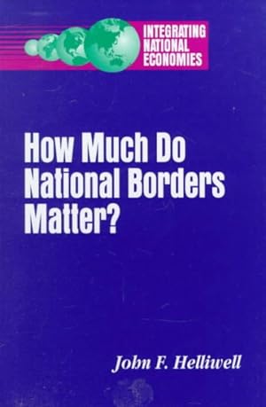 Image du vendeur pour How Much Do National Borders Matter? mis en vente par GreatBookPricesUK