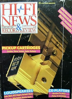Seller image for Hi-Fi News & Record Review February 1986 for sale by Basket Case Books