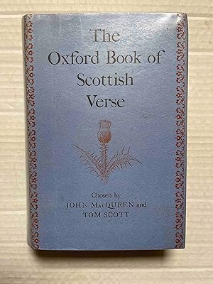 Imagen del vendedor de The Oxford Book of Scottish Verse a la venta por Jake's Place Books