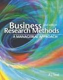 Seller image for Business Research Methods: A managerial approach for sale by WeBuyBooks