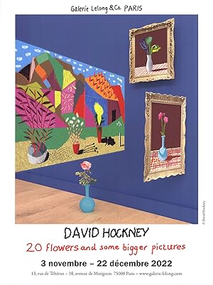 Image du vendeur pour DAVID HOCKNEY 20 Flowers and Some Bigger Pictures, 2022 mis en vente par Art Wise