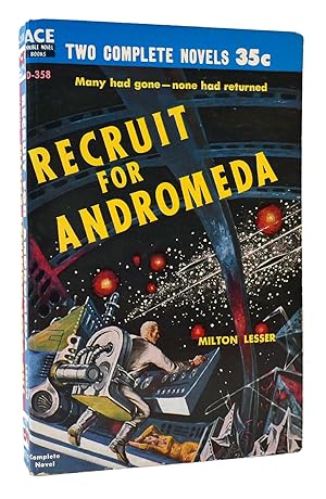 Seller image for RECRUIT FOR ANDROMEDA, THE PLOT AGAINST EARTH Ace Double Novel Books for sale by Rare Book Cellar