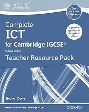 Seller image for Complete ICT for Cambridge IGCSE Teacher Pack (Cambridge Igcse Ict) for sale by WeBuyBooks