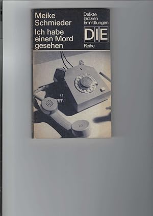 Bild des Verkufers fr Ich habe einen Mord gesehen. Kriminalroman. DIE-Reihe. zum Verkauf von Antiquariat Frank Dahms