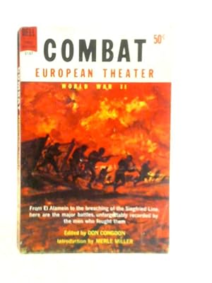 Bild des Verkufers fr Combat European Theater zum Verkauf von World of Rare Books