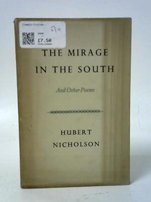 Imagen del vendedor de The Mirage in the South, and Other Poems a la venta por World of Rare Books