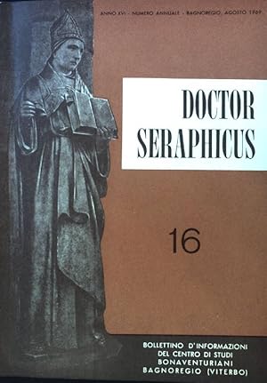 Imagen del vendedor de Relazione sull'attivita del Centro. - in: Doctor Seraphicus. Bollettino d'Informazioni del Centro di Studi Bonaventuriani, Anno XVI - Numero annuale. 16; a la venta por books4less (Versandantiquariat Petra Gros GmbH & Co. KG)